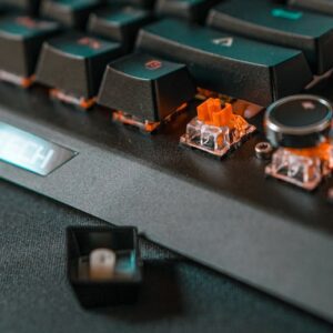 Teclado Mecânico Gamer RGB Switch Azul