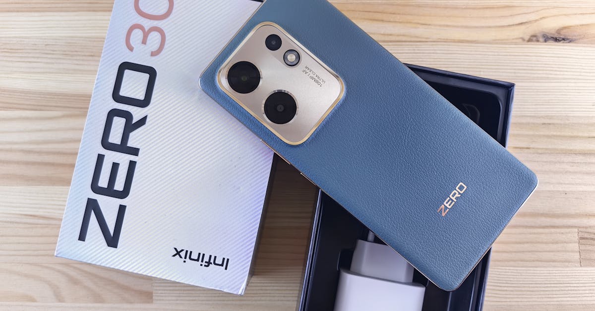 Smartphone Infinix Zero 30 na embalagem original