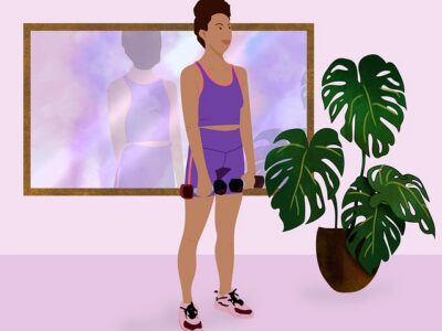 Smartwatch monitorando saude e exercicios fitness e sono